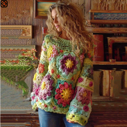 Merry Christmas 3D Printed Chunky-Knit Hoodie